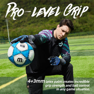 COMFORT ELITE 1.0 GOALKEEPER GLOVES BLUE - WVVOU®